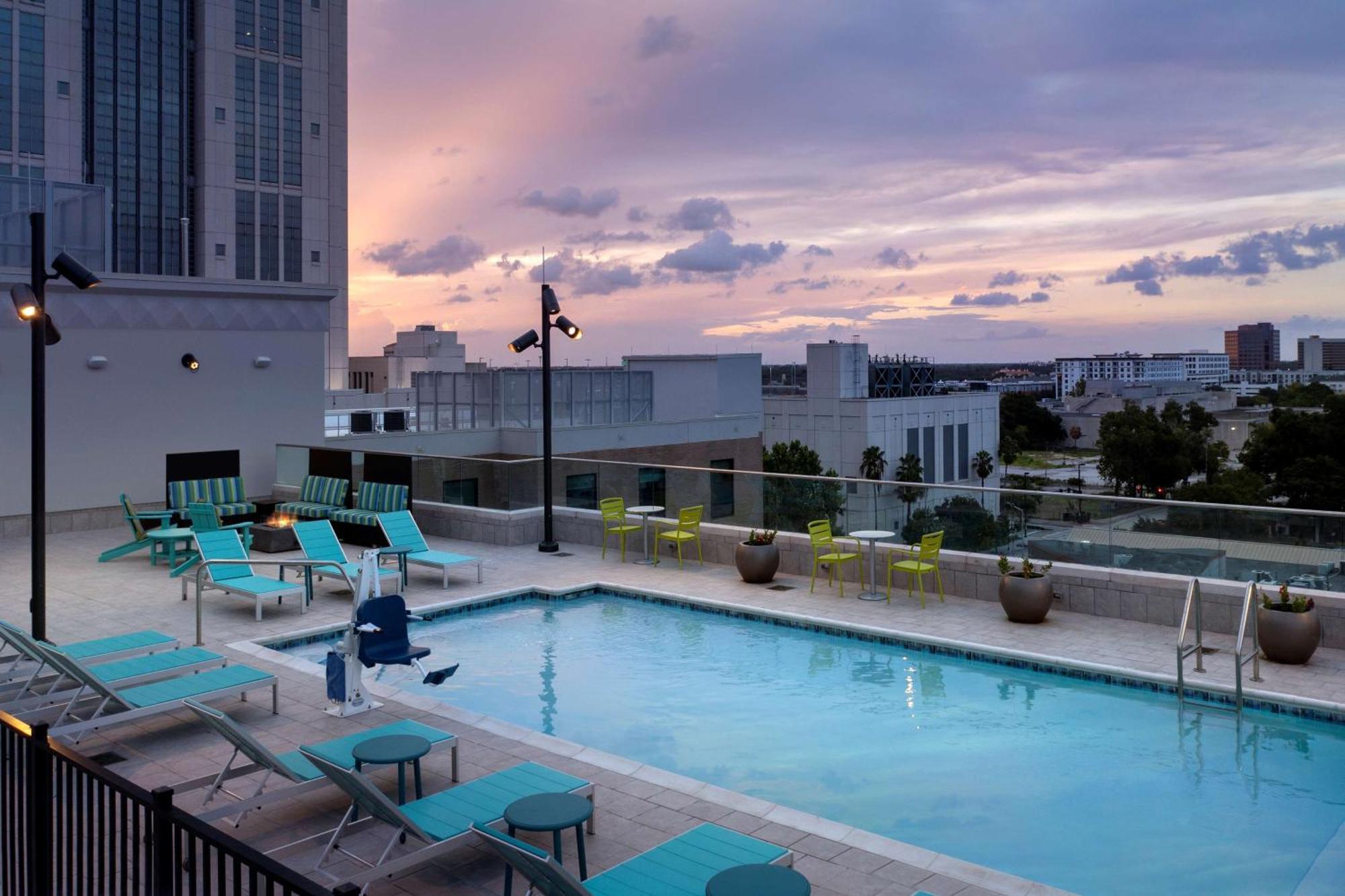 Hilton Garden Inn Orlando Downtown Exteriér fotografie